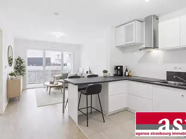 Ostwald 67540 Achat / Vente appartement 2 pièces t2 parking