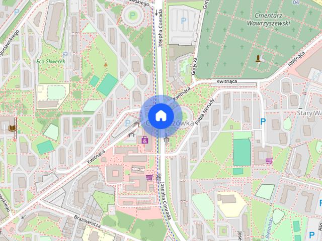 Ostatnie piętro | 2 pokoje | 40 m² | Bielany