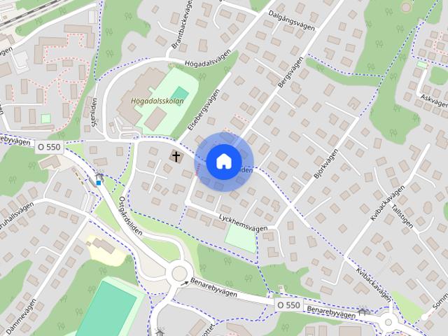 Östgårdsliden, Mölnlycke