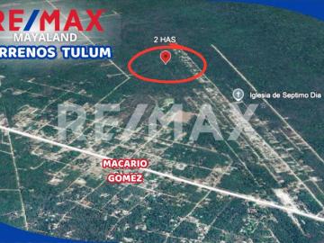 Oportunidad terreno de 2025 m2 es esquina Macario Gomez