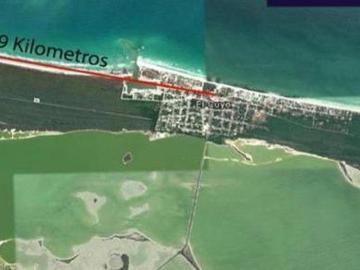 ¡OPORTUNIDAD! Terreno Frente al Mar en El Cuyo 7.6 Hectáreas