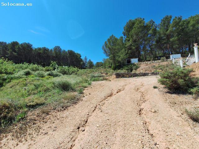 Oportunidad única: Terreno rústico en Caseta Leal, a solo 3 km de Castalla, con olivos, almendros y
