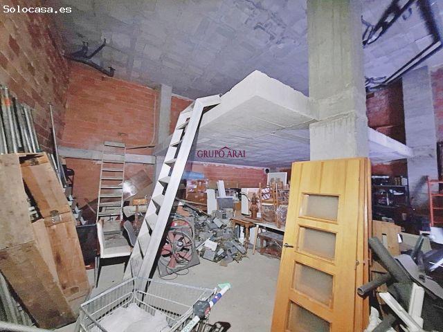 OPORTUNIDAD ÚNICA! LOCAL COMERCIAL EN BRUTO CON DOBLE FACHADA Y ALTILLO