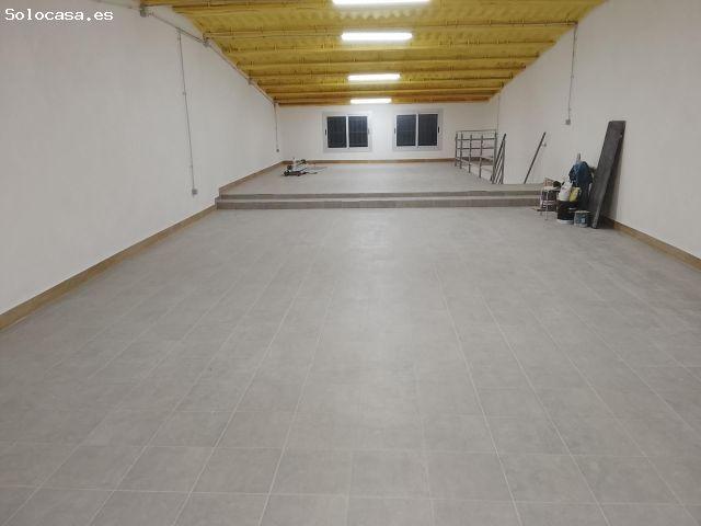 Oportunidad única: nave reformada en alquiler por 1.500 €/mes con múltiples usos