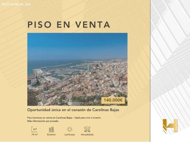 Oportunidad de inversión en zona consolidada de Alicante