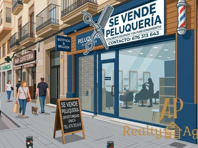 OPORTUNIDAD DE INVERSIÓN – PELUQUERÍA en funcionamiento con INQUILINO en rentabilidad