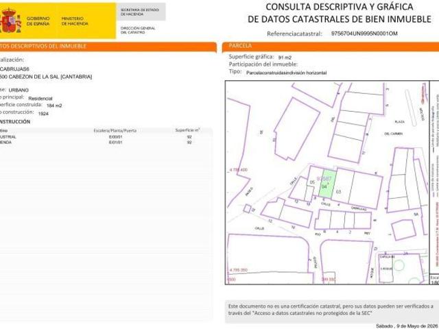 Oportunidad en el Barrio de San Roque, Cabezón de La Sal