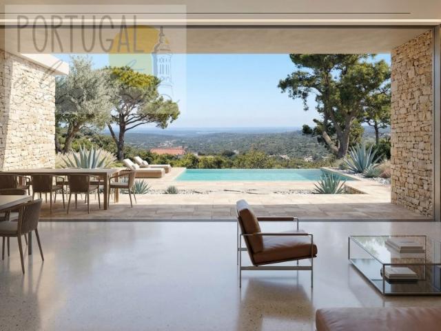 Oportunidade Excecional: Terreno com projeto aprovado para moradia com vista panorâmica para o mar | 3 Quartos | Piscina | Quinta das Raposeiras I Santa Barbara de Nexe