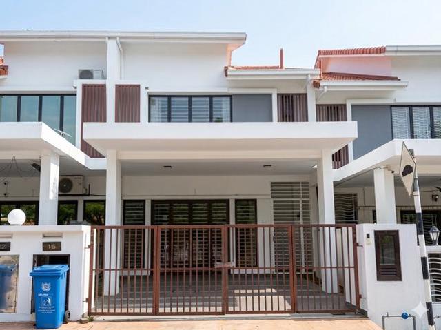 OPEN FACING Double Storey Terrace Jalan Tun Teja Alam Impian