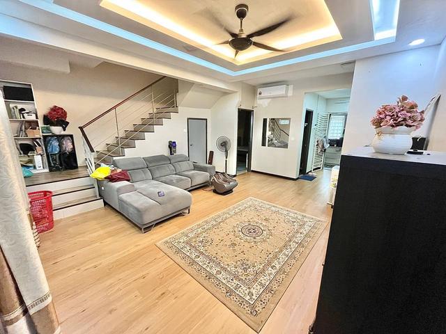 OPEN FACING RENO Double Storey Terrace Irama Perdana LBS Puncak Alam