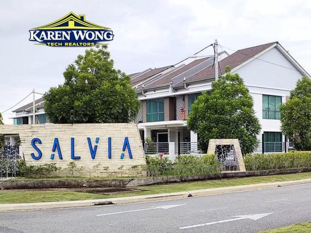 OPEN FACINGSALVIA BUKIT BANYAN BRAND NEW 2 Storey Terrace for Sale