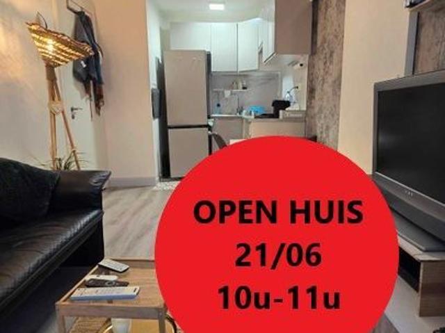 OPEN HUIS ZATERDAG 21/06 van 10u tot 11u. Centraal gelegen i