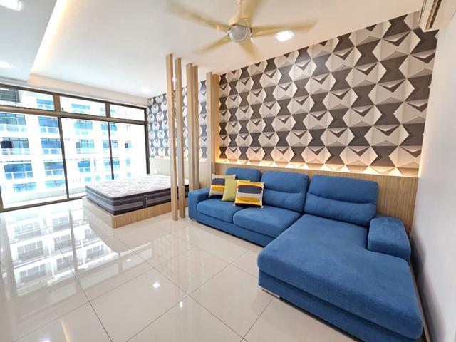 Opposite Lotus Studio Fully Reno Freehold Near Johor Jaya Molek