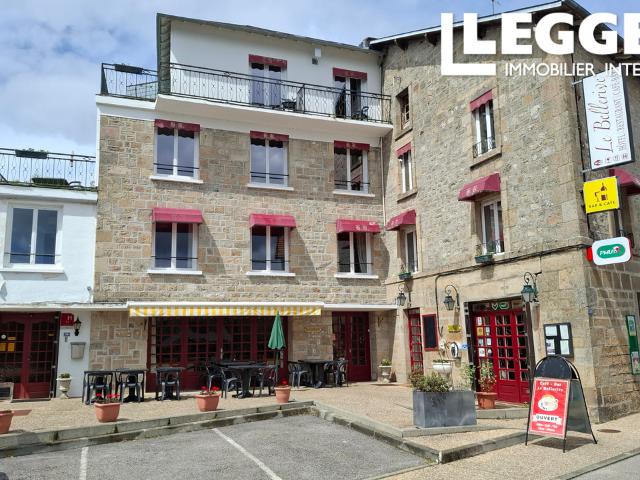 Opportunité affaires & vie: hôtel, bar, resto, maison propriétaire + 2 appart. cadre pittoresque