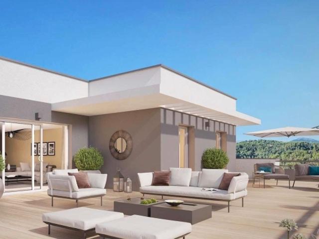 Opportunité Attique neuf de 82m² avec 100m² de terrasse
