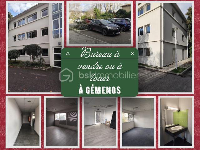 ✨ OPPORTUNITÉ – BUREAUX À VENDRE – GÉMENOS – 149 000 € ✨