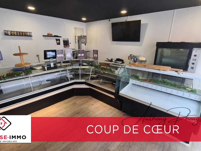 Opportunité d'affaire exceptionnelle à Linas: Commerce Boucherie 2 pièces, 52m²