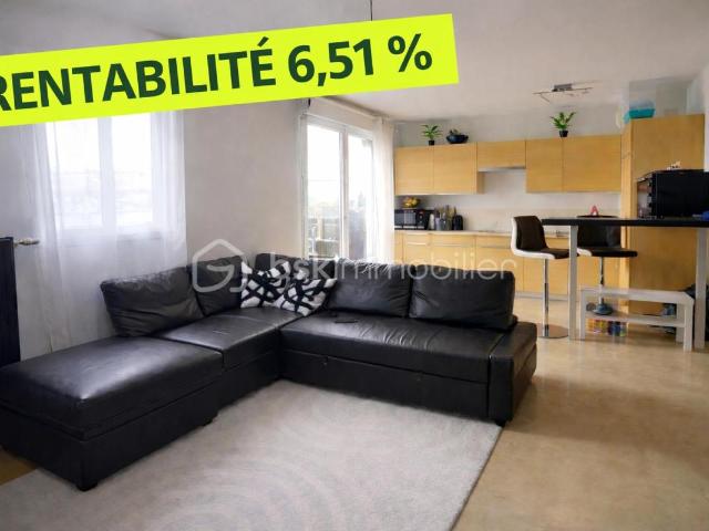 OPPORTUNITÉ INVESTISSEUR – RENTABILITE BRUTE 6,51 % – T2 meublé loué – BALCON – Métro ligne 11 à 12 min A PIEDS – QUARTIER HAUT GOULET JULES AUFFRET