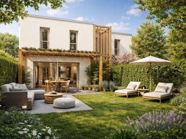 Opportunité rare ! Maison contemporaine de 75m² avec jardin au cœur d’un environnement privilégié 4 pièces, 75 m²