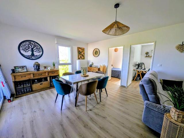 Opportunité rare: appartement T3 de 2023, loggia plein Ouest et vue sur la plaine de Caen