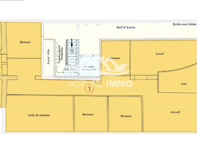 OPPORTUNITE RARE local commercial de 259 M2 EN CENTREVILLE