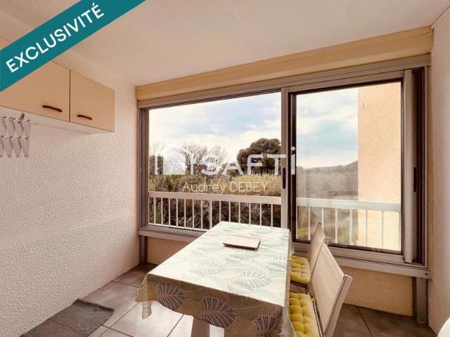 Opportunité rare – primo accédant / investissement locatif à pied du port & des plages – calme absolu – vue dégagée – parking