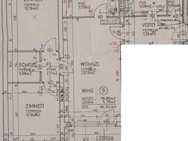 Optimal geschnittene 3 Zimmerwohnung mit Loggia