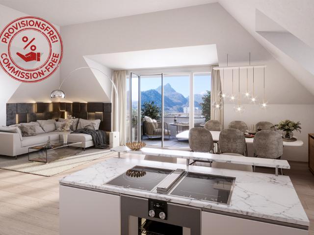 Optimierter Grundriss für hohen Komfort: Exklusive Dachgeschosswohnung in Bad Reichenhall