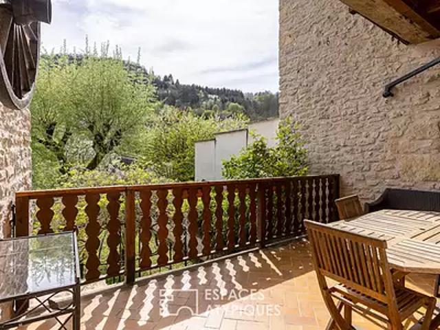 Ornans 25290 Achat / Vente maison 9 pièces t9 terrasse cave