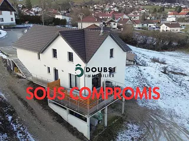 Orchamps Vennes 25390 Achat / Vente maison 6 pièces t6 cave parking
