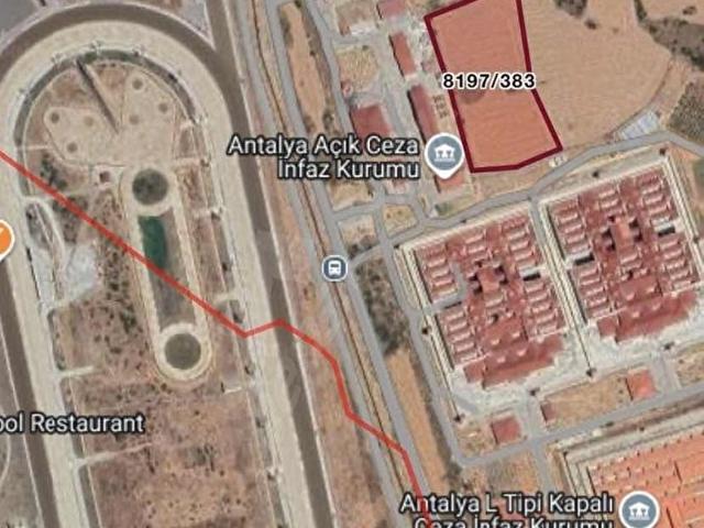 ORGANİZE YAKINI HİPODRUMA KOMŞU 18.535 metre MÜSTAKİL TAPUTARLA