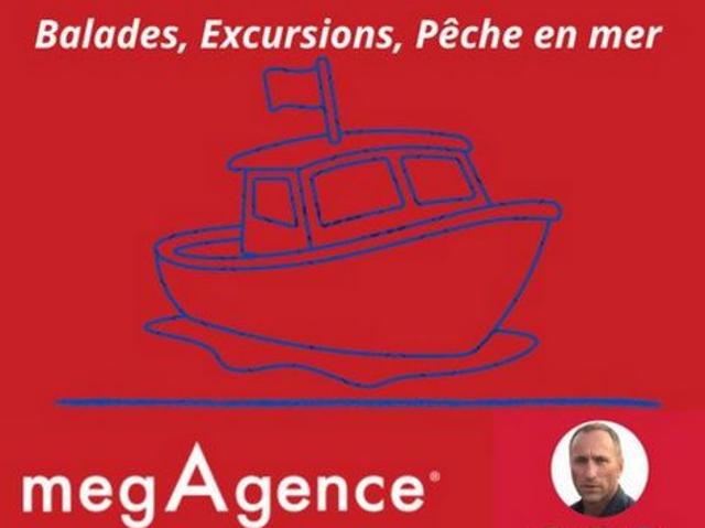Organisation d'excursions promenades et pêche en mer