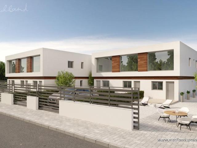 Nowoczesne domy z basenem i ogrodem w Villamartín