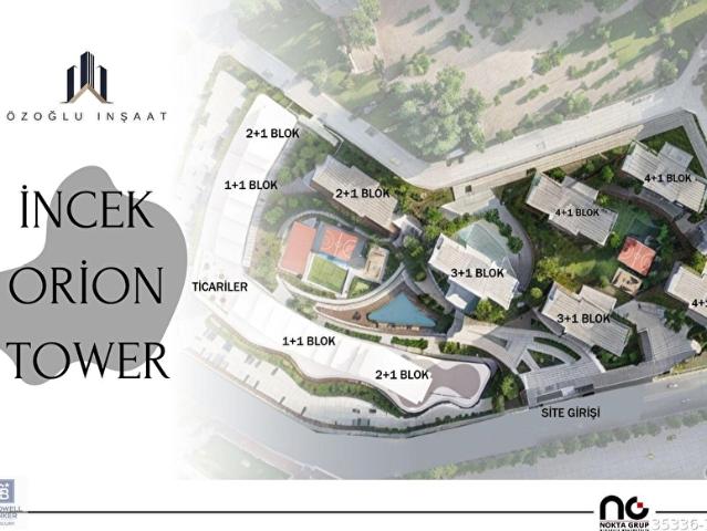 ORION İNCEK TOWER PROJESİNDE 4+1 PRESTİJLİ YATIRIM FIRSATI