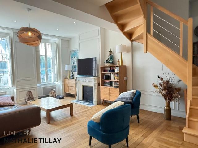 Orleans recouvrance, appartement duplex avec terrasse, 2 chambres, Cave