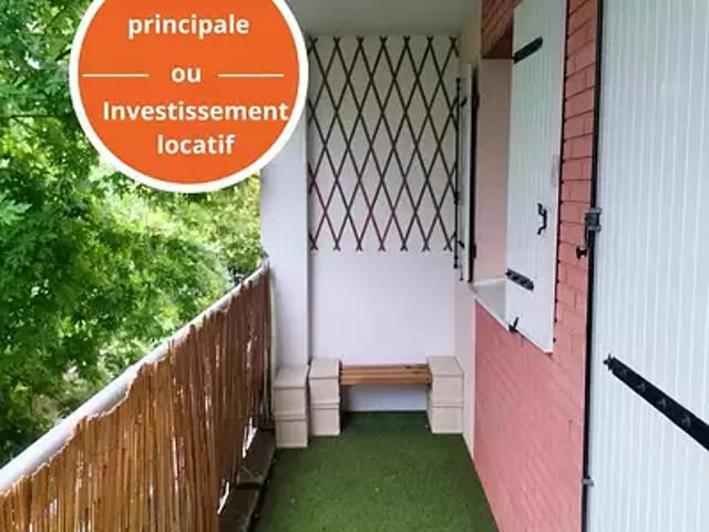 Orléans 45000 Achat / Vente appartement 2 pièces t2 balcon parking
