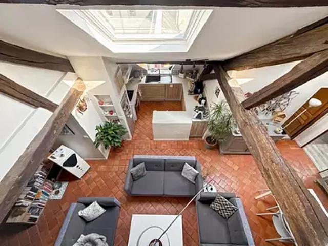 Orléans 45000 Achat / Vente appartement 4 pièces t4 au dernier étage