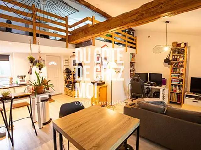 Orliénas 69530 Achat / Vente appartement 1 pièce t1 au dernier étage parking