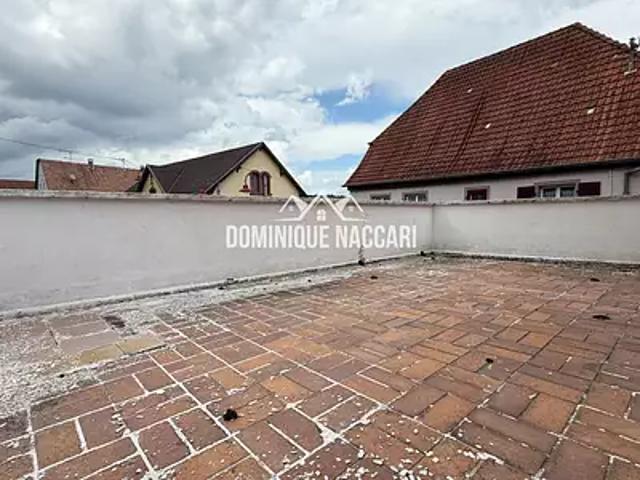 Orschwihr 68500 Achat / Vente maison 6 pièces t6 au dernier étage