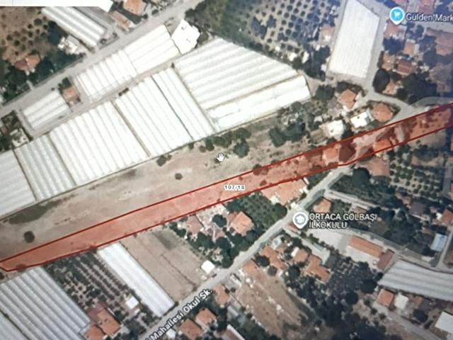 Ortaca Gölbaşı'nda Müstakil Evli 4.500 m Satılık Tarla