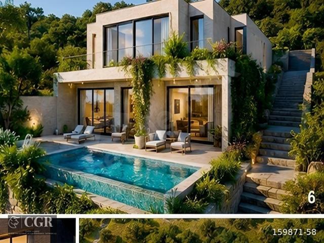 Ortakent Deniz Manzaralı Müstakil 4 +1 Havuzlu Villa