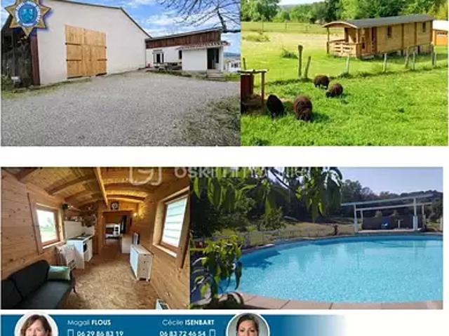 Orthez 64300 Achat / Vente maison 23 pièces t23 piscine