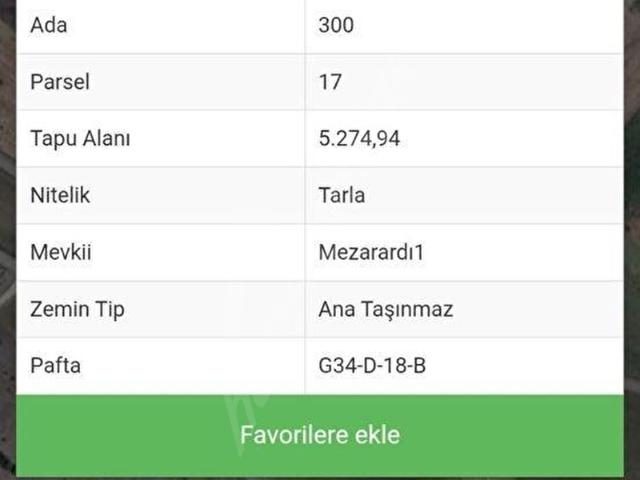 ÇORUMMERKEZ KUŞSARAY KÖYÜND SAĞMACA MEVKİİNDE SATILIK TARLA