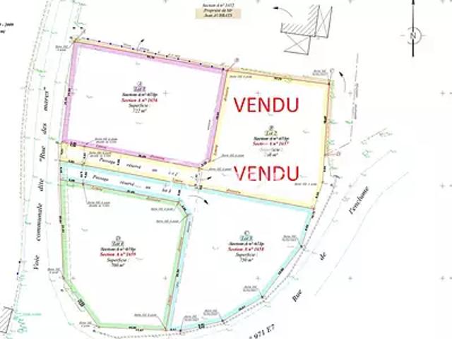 Orval sur Sienne 50660 Achat / Vente terrain