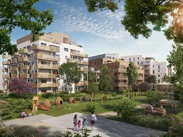 Orvault 44700 Programme neuf appartement neuf à vendre t2 RT 2012