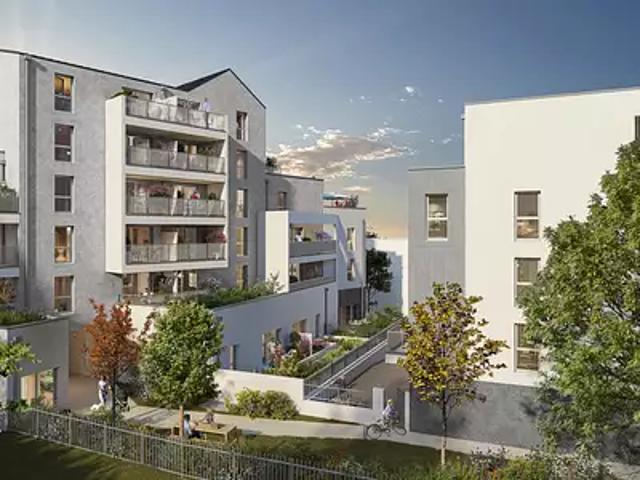 Orvault 44700 Programme neuf appartement neuf à vendre t3 TVA 5,5%