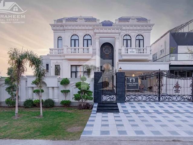 Owner needy 1 kanal original faisal rasool royal design villa for sale in dha phase 8 near to ringroad and dolmen mall