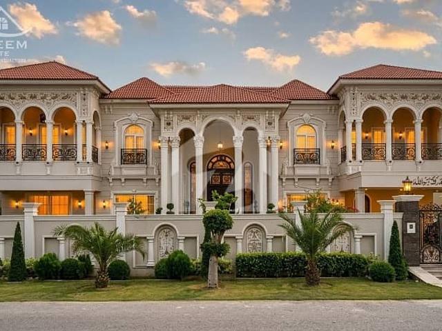 Owner needy 2 kanal faisal rasool spanish design slightly used well mentained bungalow for sale in dha phase 6 near to mcdonalds