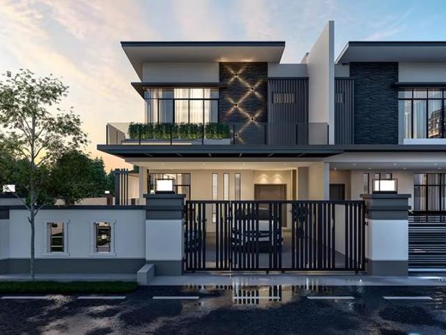 Owner Pindah Sarawak Gaji 4K boleh LepasCorner Lot exrra land 30ft