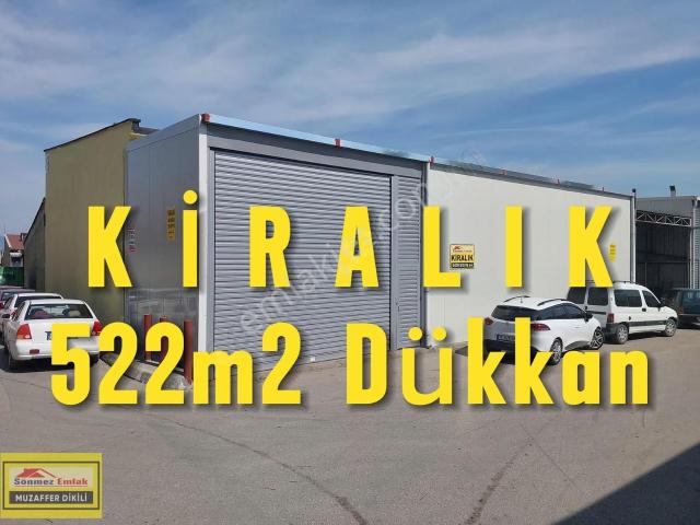 Otosansit San.sitesi 9 blokta Kiralık 3 bişik 522m2 Köşe Dükkan
